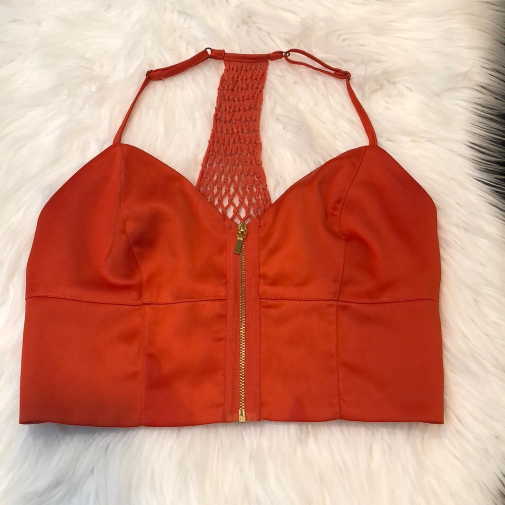 ❌❌SOLD❌❌Bebe crop top
